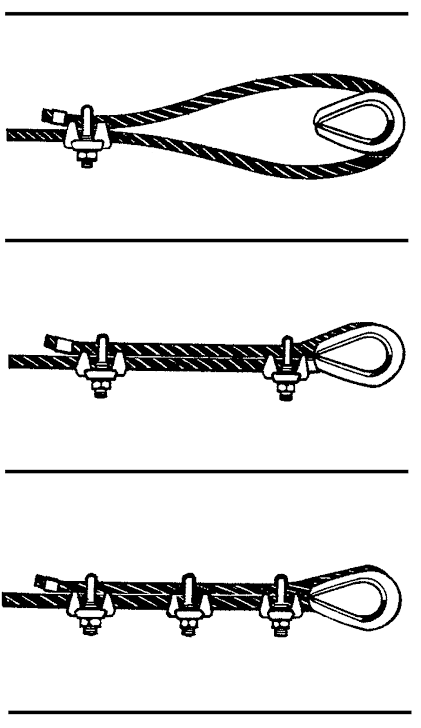Marine grade stainless steel cable clip (lock)