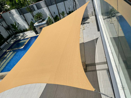 Al Fresco Sail Shade ® Rectangle  4.0 x 6.0 m